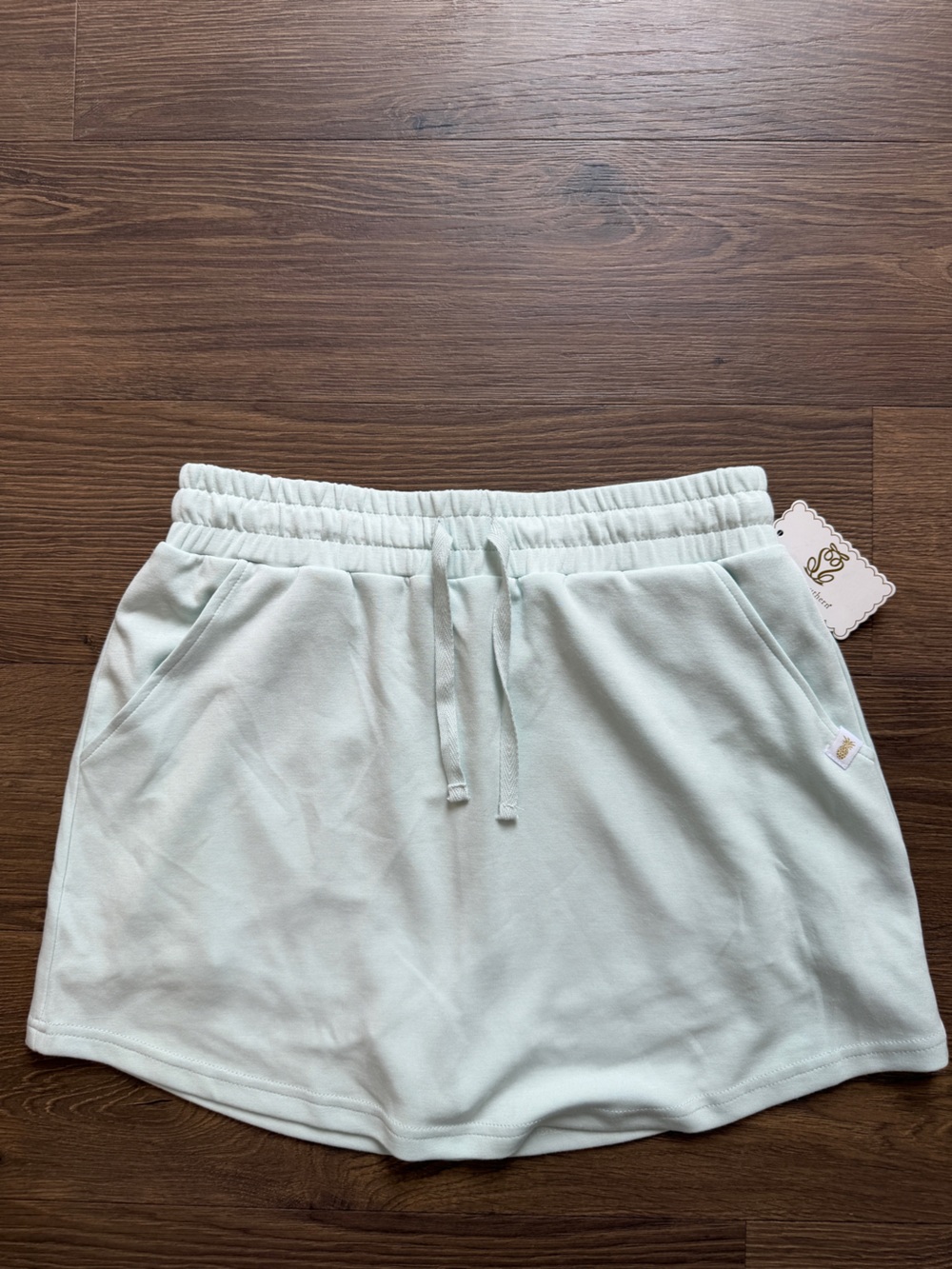 Simply Southern Athletic Skort Small Seafoam Green Active Tennis Golf Skort